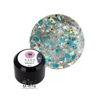 Гель краска Saga Galaxy glitter 8 мл, № 6